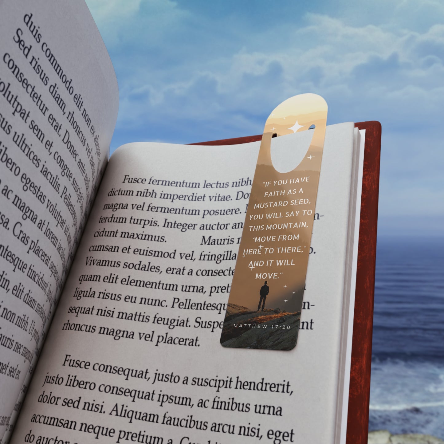 Bookmark - Faith Mustard Seed Matthew 17:20