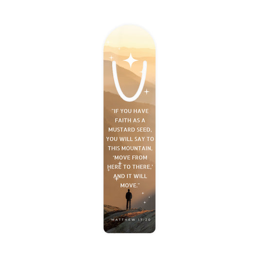 Bookmark - Faith Mustard Seed Matthew 17:20