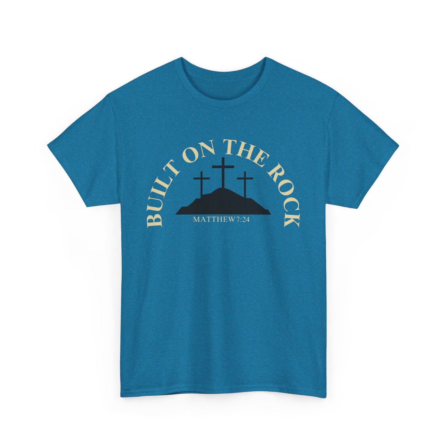 Built on the rock Unisex Tee