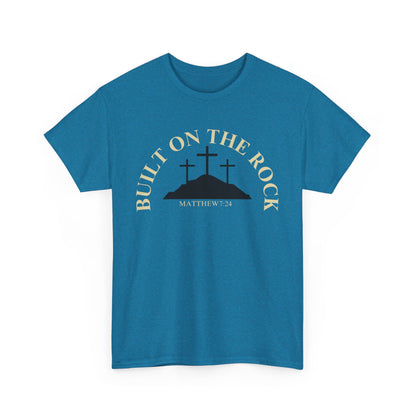 Built on the rock Unisex Tee