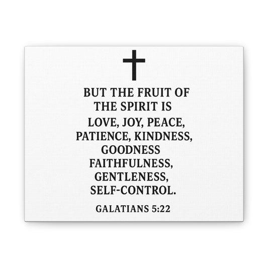 Fruit of the Spirit Canvas – Galatians 5:22 (ESV)