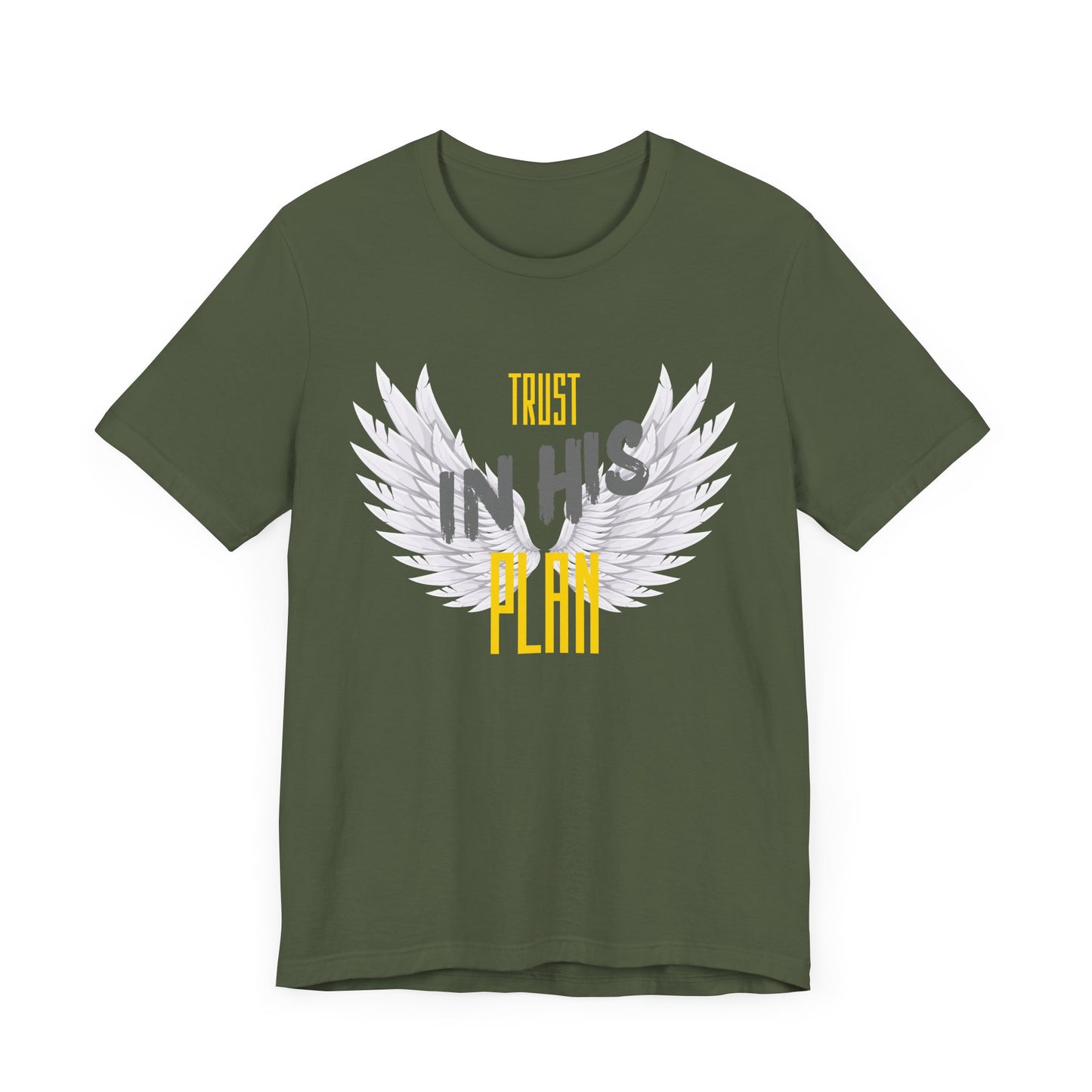 Trust in His plan Short Sleeve Tee