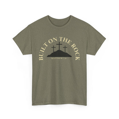 Built on the rock Unisex Tee